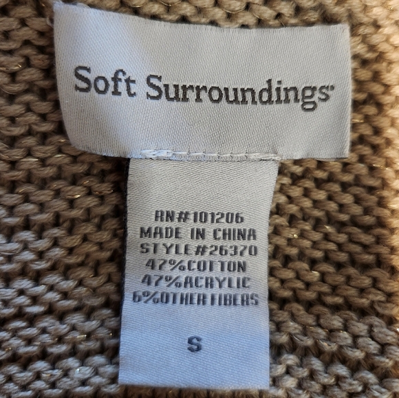 SOFT SURROUNDINGS LUCERA DRESS SZ S - Picture 8 of 10